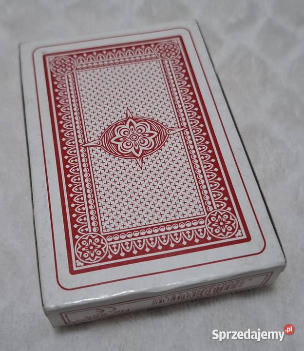 Karty do gry czerwone 54 No 555 Kolekcje hobby śląskie Czeladź