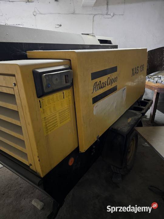 Kompresor sprężarka Atlas Copco XAS 136 Przedborowa