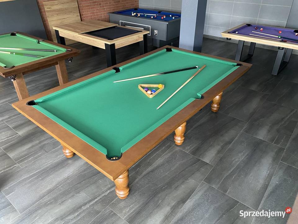 Stół Bilardowy Akropol lita olcha 8 ft z Piła