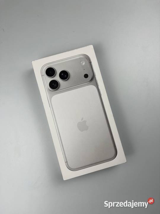 iPhone 17 Pro 256GB NOWY ZAPLOMBOWANY OKAZJA Apple / iPhone podkarpackie Cmolas