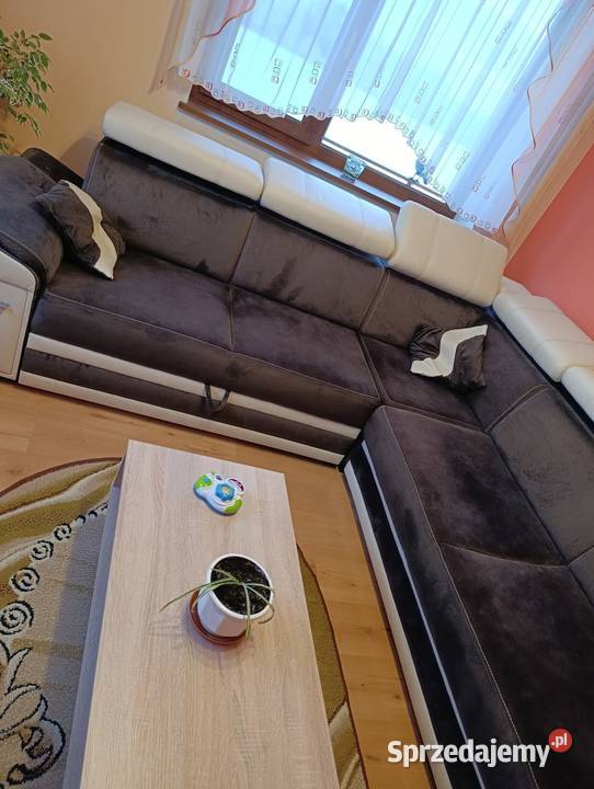 Narożnik z funkcją spania