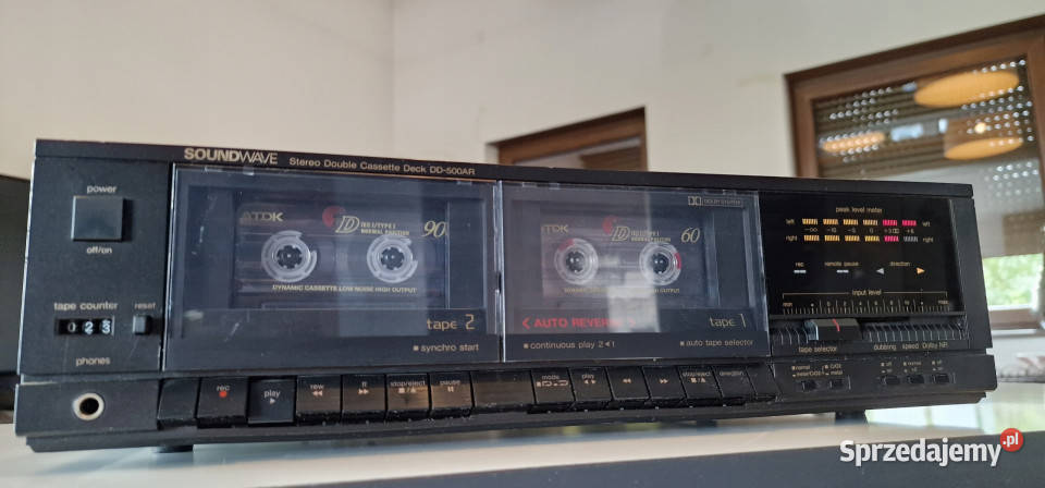 Soundwave Cassette Deck magnetofon DD500AR DD Międzychód sprzedam