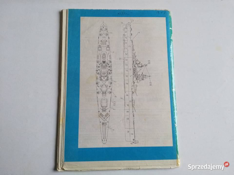 Mały Modelarz 231993 Francuski okręt liniowy śląskie Dąbrowa Górnicza
