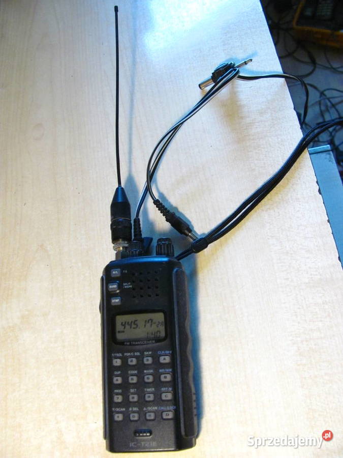 Przenośna krótkofalówka FM Transceiver ICOM Łódź