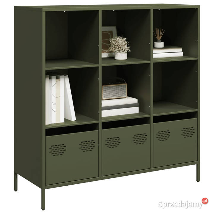 Szafka oliwkowa 1015x39x1035 stal WM851392 Warszawa