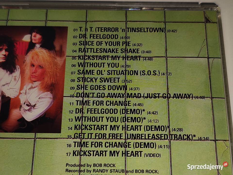 MOTLEY CRUE Dr Feelgood CD Płyty i kasety Siedlce sprzedam