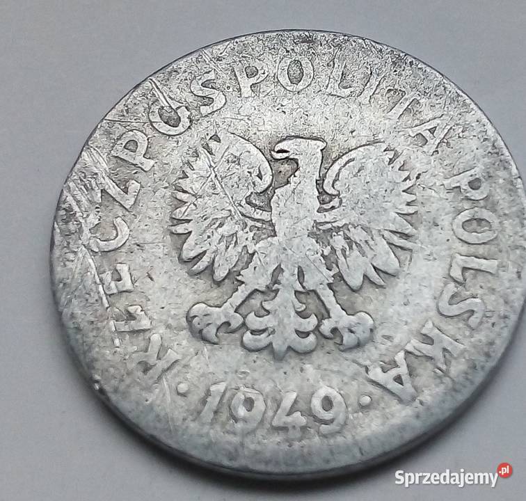 POLSKA20 GROSZY1949 r bz AL Numizmatyka Legionowo