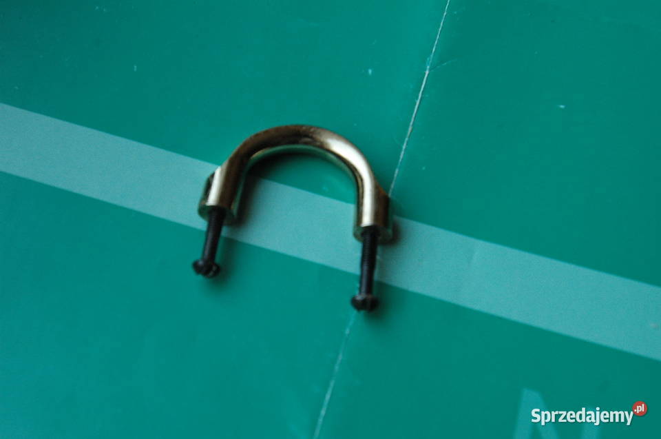 solidny mosiężny uchwyt meblowy produkcja ZSRR Gdynia