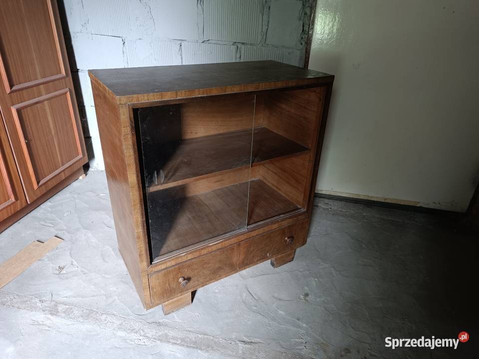 Zabytkowa szafka komoda biblioteczka z epoki PRL Przeworsk