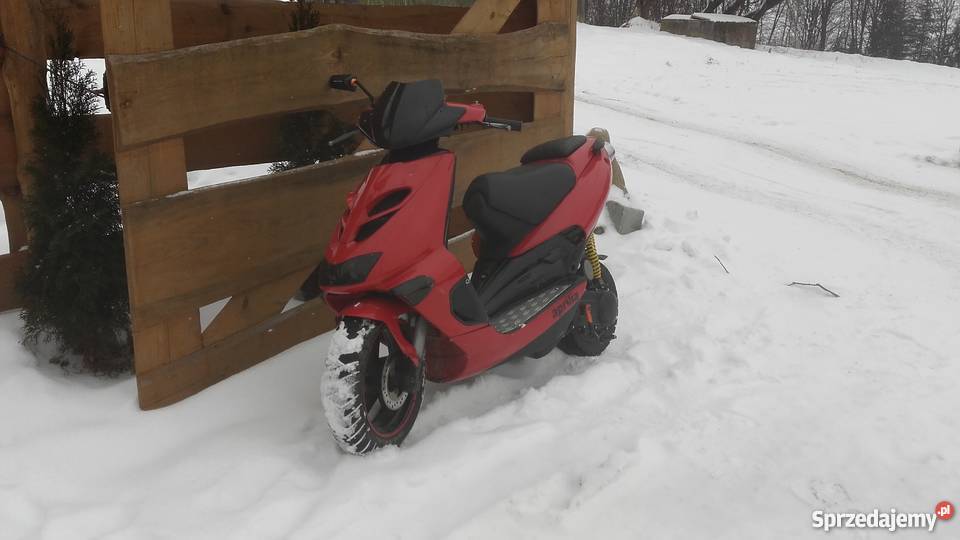 Aprilia SR 50 RedBlack ZAMIENIE