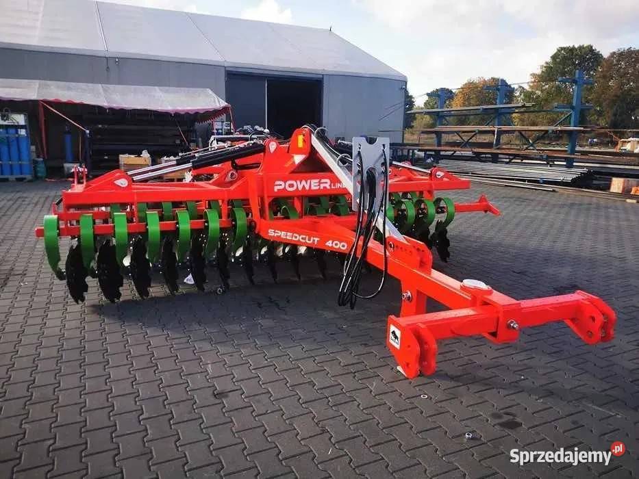 BRONA talerzowa hydrauliczna ZABIEL 4 M RESOER Maszyny rolnicze dolnośląskie Warta Bolesławiecka