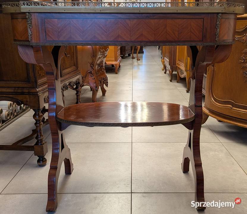 piękna włoska konsola intarsjesklep Dąbrowa śląskie Dąbrowa Górnicza