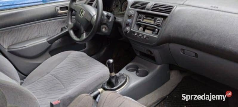 Honda Civic 7 generacji w całości na części uszkodzony Civic Lublin