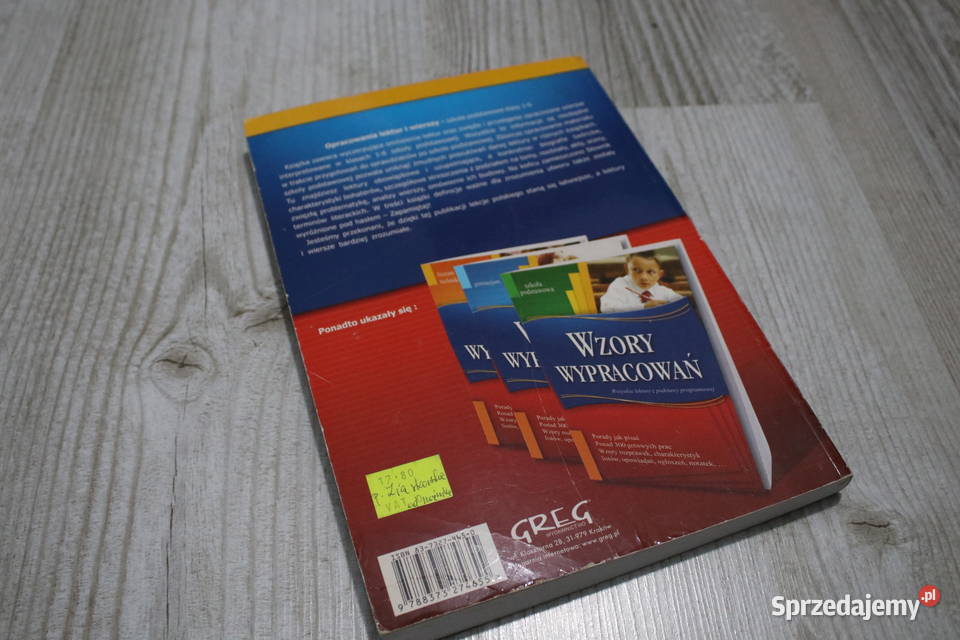 Opracowania lektur i wierszy szkoła podstawowa Pozostałe sprzedam