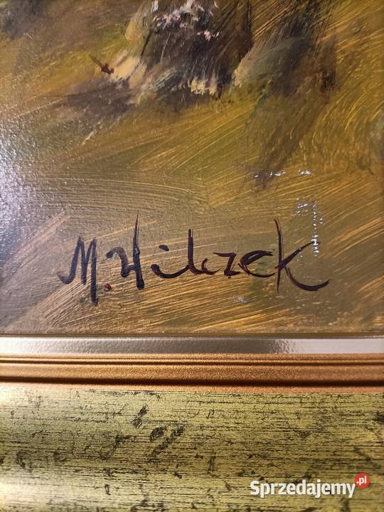 Obrazy ręcznie malowane Mieczysław Wilczek warmińsko-mazurskie Elbląg