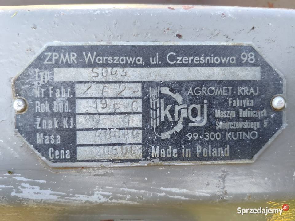 Siewnik Poznaniak nieuszkodzony Siewniki i sadzarki Sarnia Zwola sprzedam