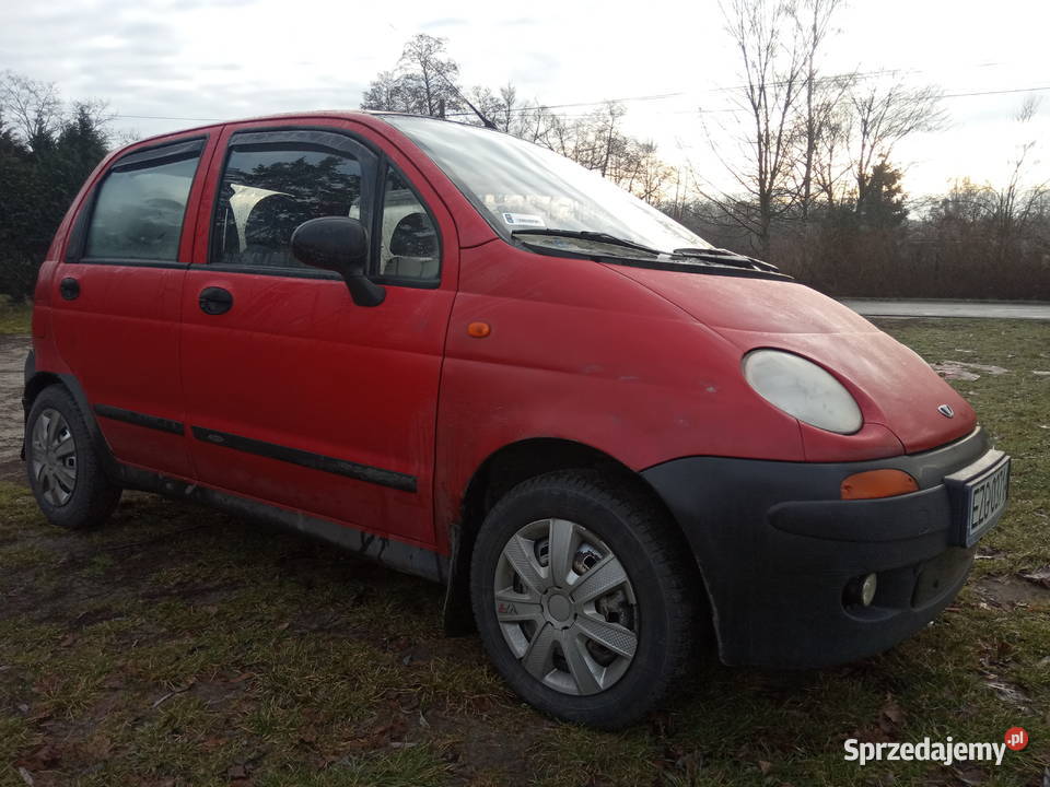 Matiz ostatni egzemplarz 2005r Gaz sekwencja BRC Matiz łódzkie Zgierz