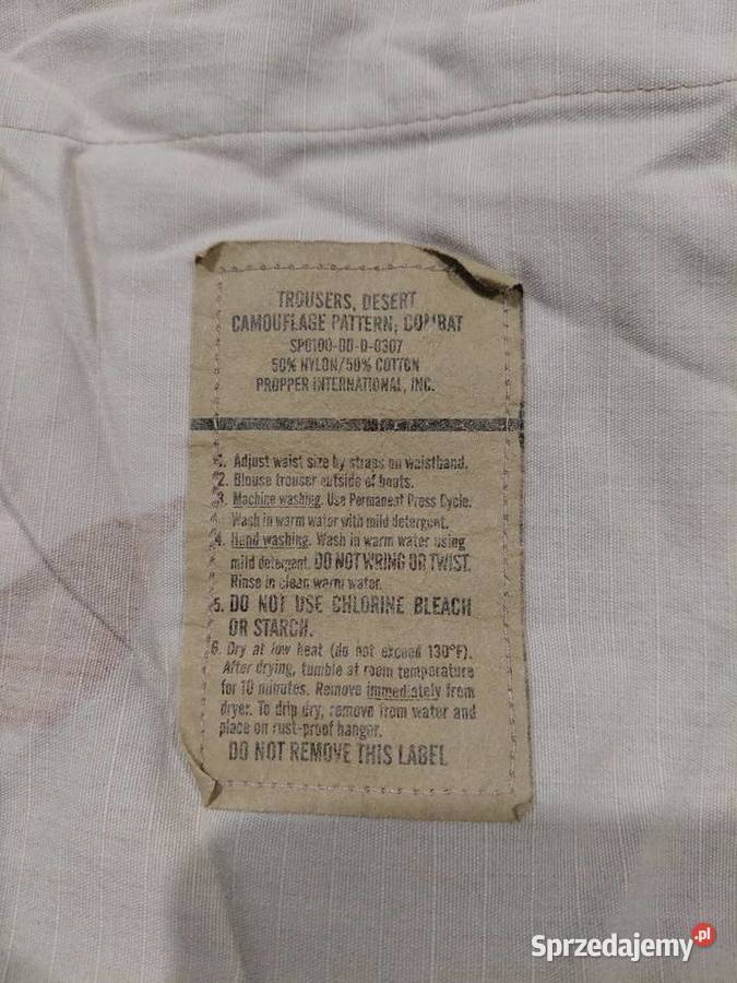 Spodnie BDU 3 color Medium X Long Ripstop Wrocław