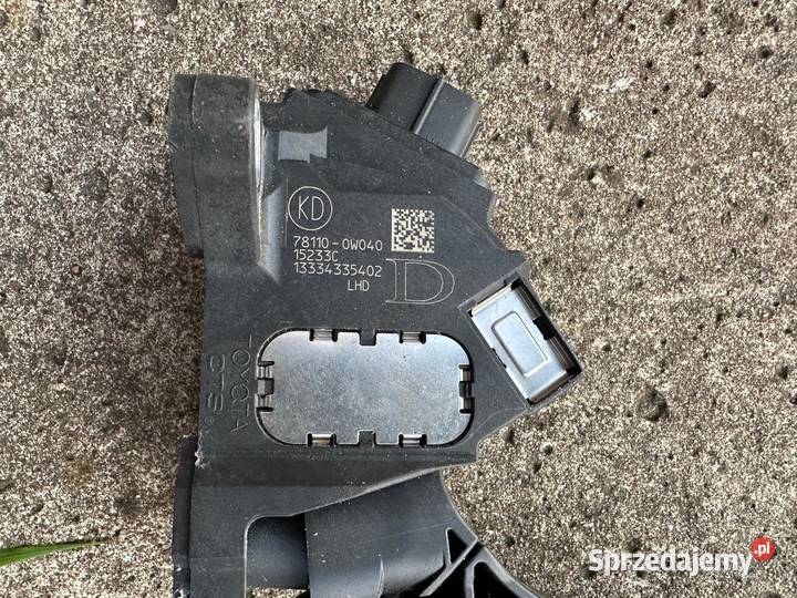 TOYOTA AURIS II PEDAŁ POTENCJOMETR 781100W040