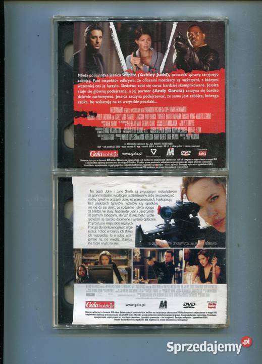 Amnezja i Mr Mrs Smith 2 filmy DVD