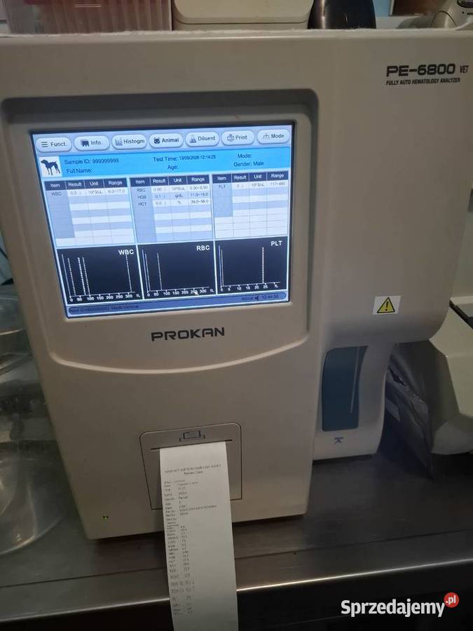 Analizator hematologiczny Prokan 6800 vet Skoki