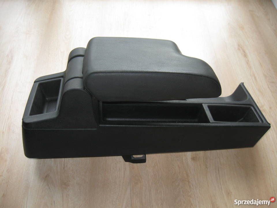 Podłokietnik BMW e36 czarna skóra tunel Łęczna