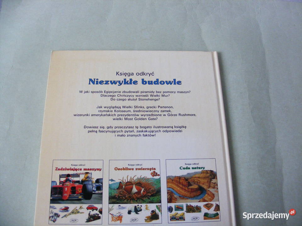 Osobliwe zwierzęta Carwardine Niezwykłe budowle biologia, ekologia Oborniki Śląskie