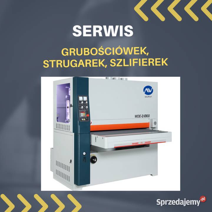 Serwis grubościówek strugarek szlifierek Katowice naprawa