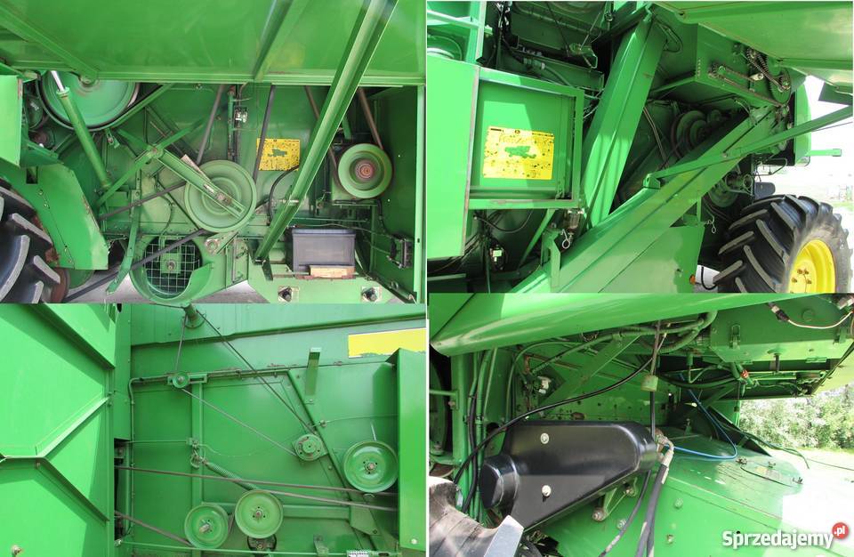 Kombajn zbożowy JOHN DEERE 1072 wózek stół klima Radio małopolskie