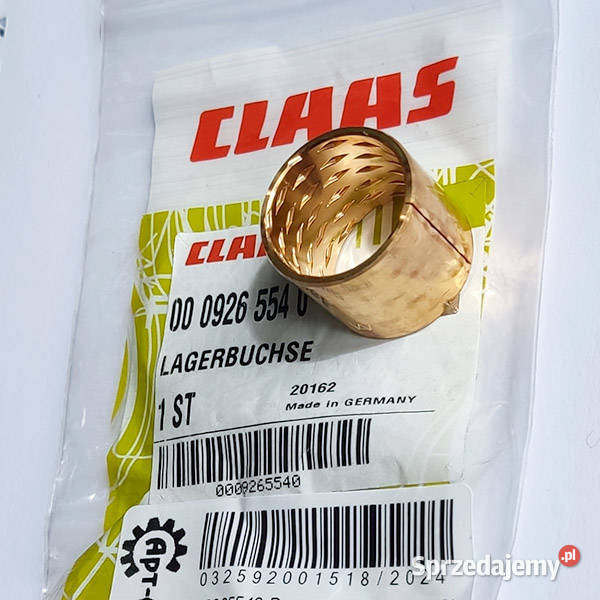 0009265540 Tuleja łożyska Claas sprzedam