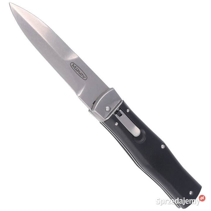 Nóż sprężynowy Mikov Predator Black ABS Warszawa