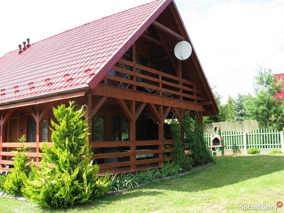 Dom jeziorem na Kaszybach Chrztowo pomorskie