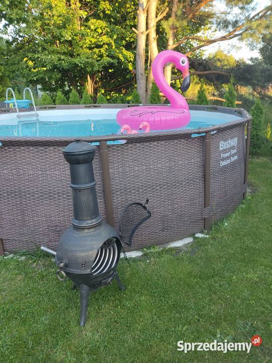 Poiec ogrodowy do basenu
