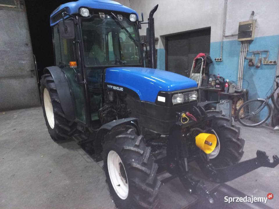 Holland TN75 8662h 4x4 TUZ VOM 2002 r Brutto Zaczep dolny Jędrzejów