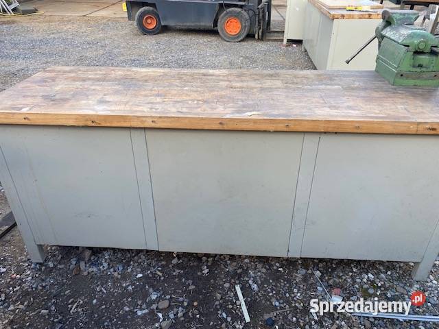 stół warsztatowy stół roboczy ślusarski imadło Brzesko