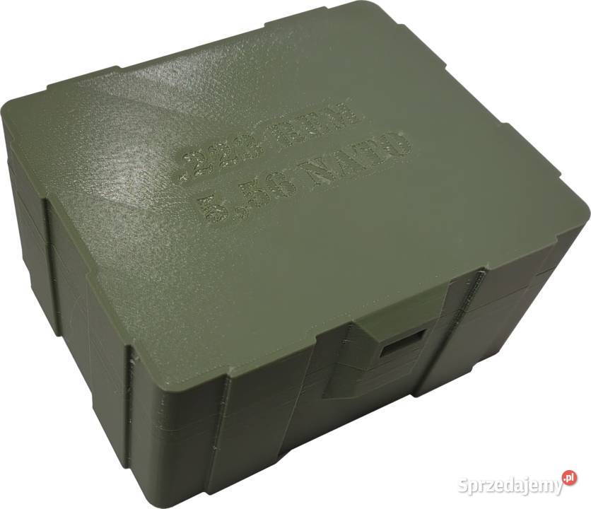 pudełko na amunicję 223 REM 556 NATO 100 sztuk wielkopolskie
