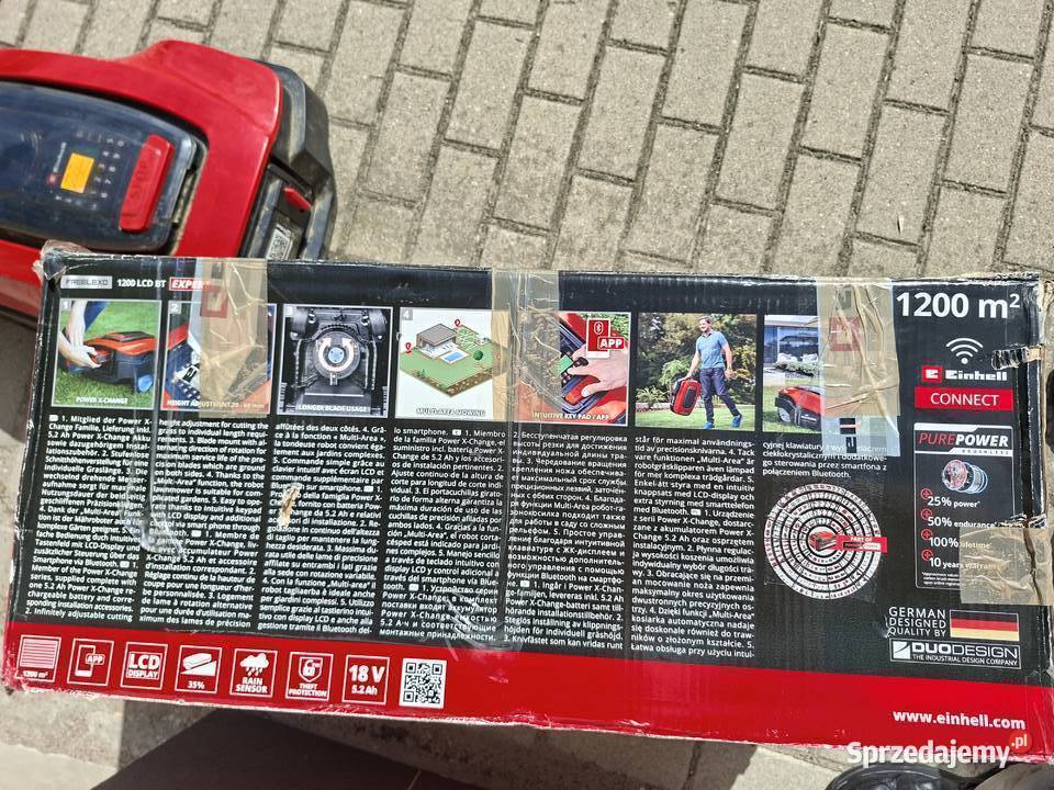Robot koszący do trawy Einhell freelexo 1200 LCD warmińsko-mazurskie Giżycko