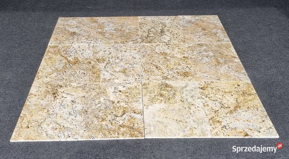 Płytki granitowe kamienne Colonial Gold płytki z Bielawa