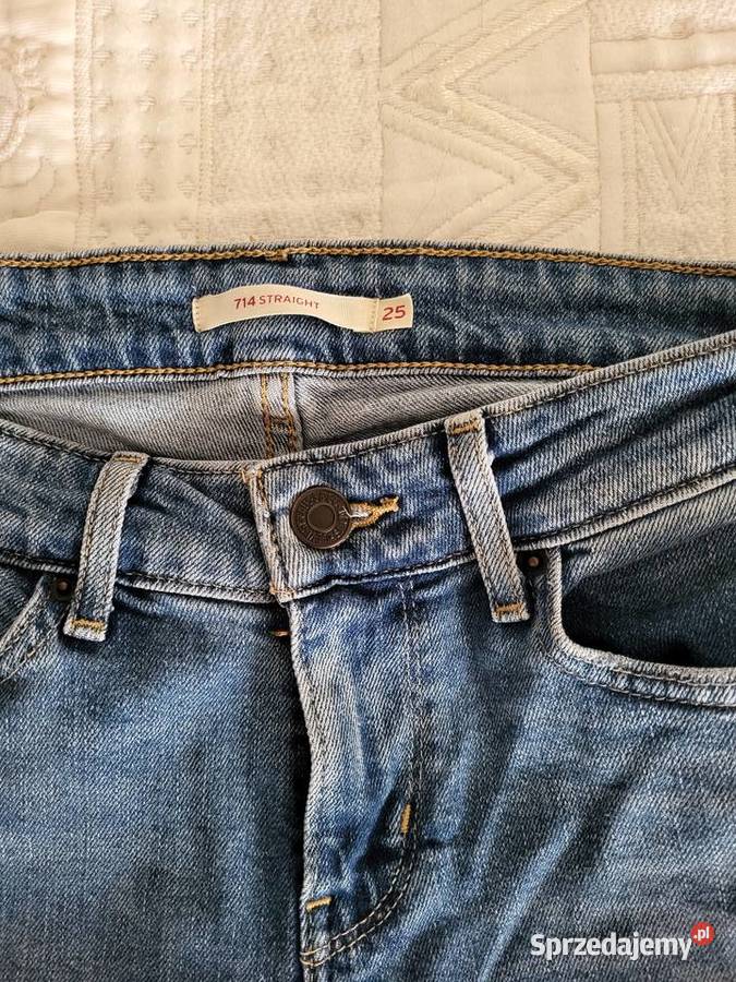 Jeansy damskie Levis prawie nowe Łódź
