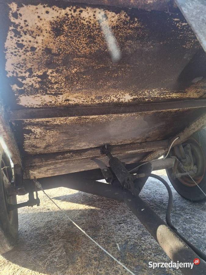 Przyczepka tz4k wywrotka kiper hydrauliczny nieuszkodzony Krosno Odrzańskie sprzedam
