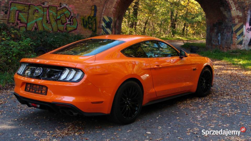 MUSTANG GT 50 V8 240 SALON POLSKA 2020 gniazdo AUX Mustang Zielona Góra