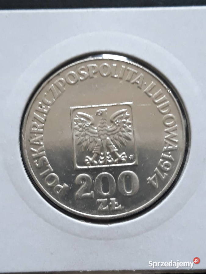 200 XXX Lat PRLu 1974 r 13 mennicze Konin