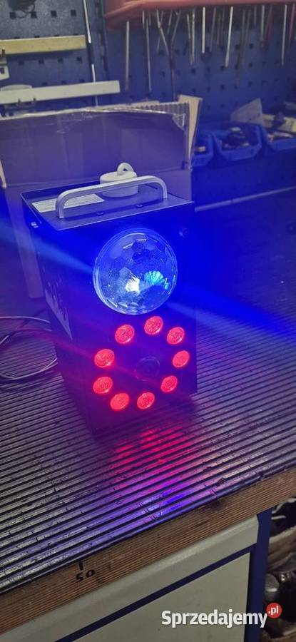 Wytwornica dymu led par kula 3w1 wielkopolskie sprzedam