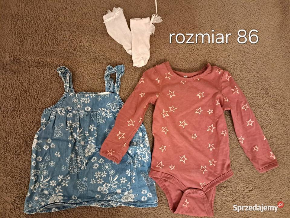 Paka ubranek dziewczynki r 8086 Łódź