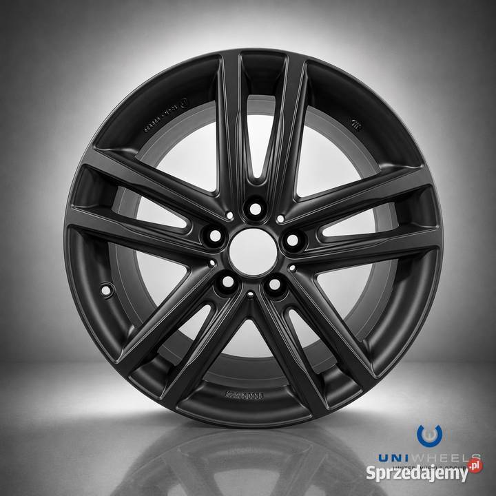 Alufelgi Uniwheels 5x120 8x18 Czarny Mat Premium Oświęcim sprzedam