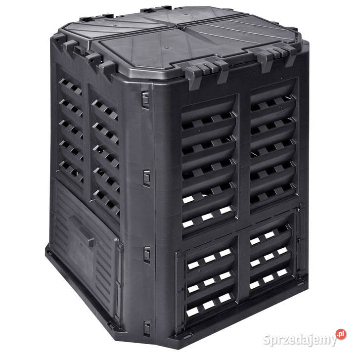 Kompostownik ogrodowy czarny 689x689x839 360 L Warszawa sprzedam