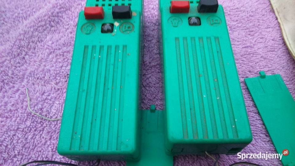 Domofonretro Walkie Talkiepamiątka PRL kujawsko-pomorskie Tuszkowo