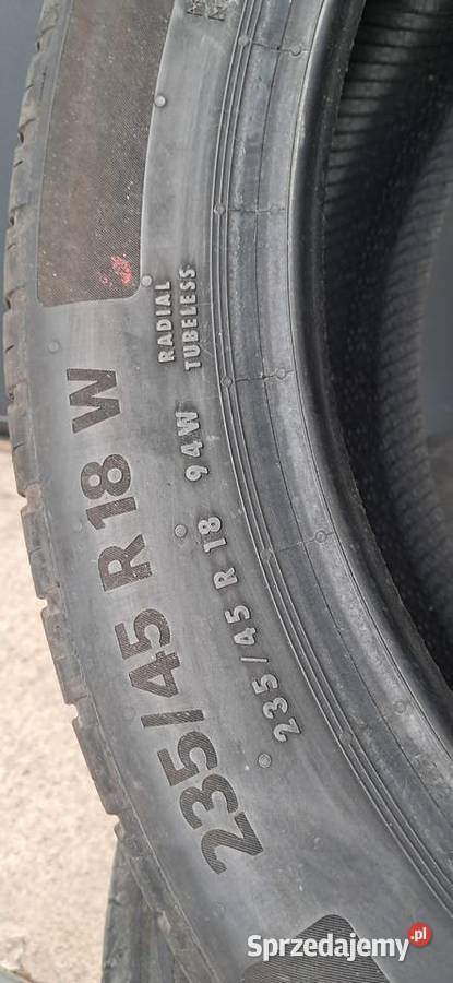 Continental Ecocontact 6 235 45 R18 18cale sprzedam