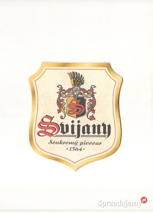 Svijany podstawka do piwa 4 śląskie Gliwice