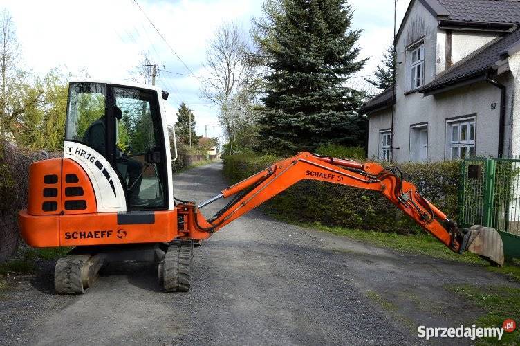 Minikoparka mini koparka SCHAEFF HR16 3500 98r Złoczew